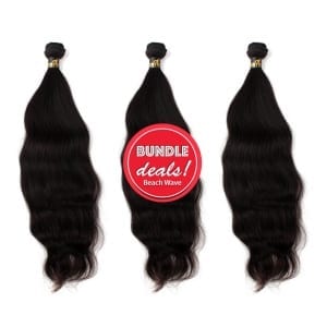 Body Wave Bundle Deals ONYC Beach Wave Bundle wit Closure Beach Wave Bundle Deal
